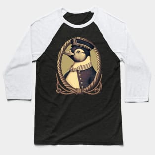 Sailor Penguin Baseball T-Shirt